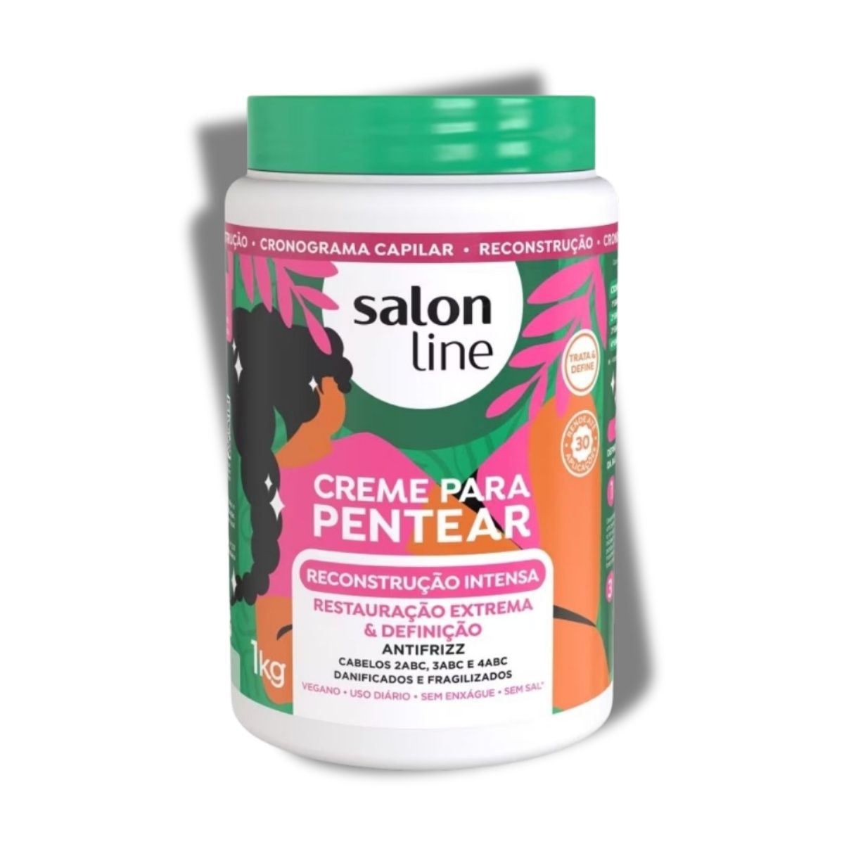 Creme de Pentear Salon Line Reconstrução Intensa 1 Kg