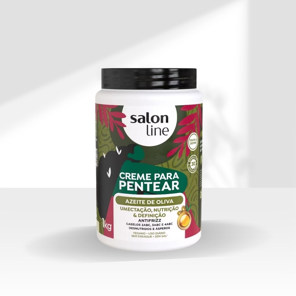 Creme de Pentear Salon Line Azeite de Oliva 1 Kg