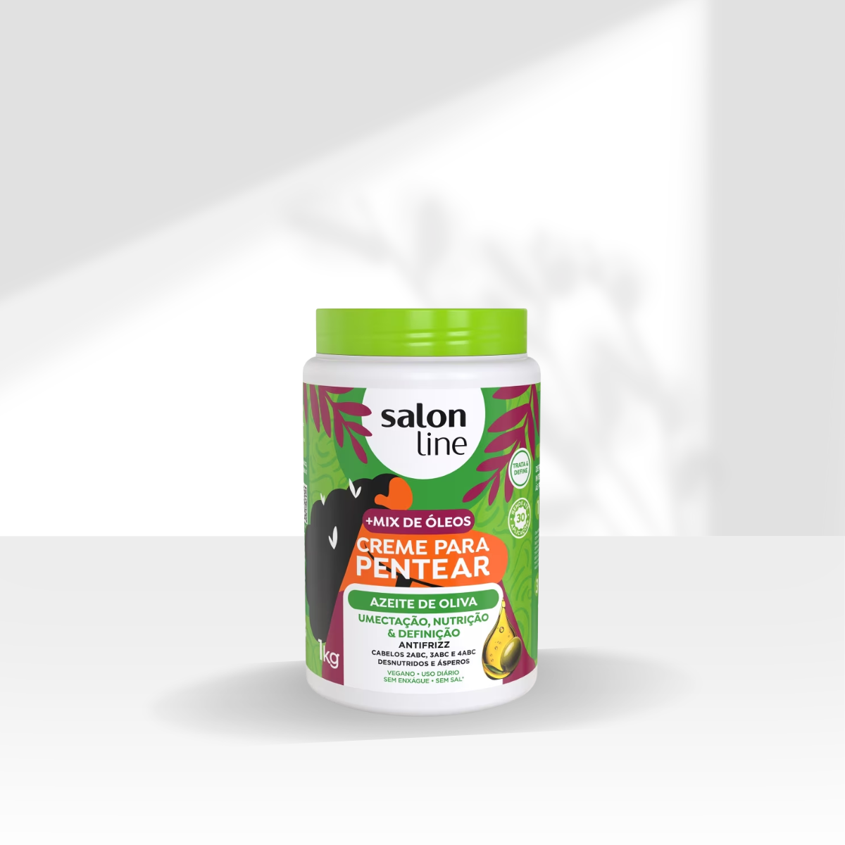 Creme de Pentear Salon Line Azeite de Oliva 1 Kg
