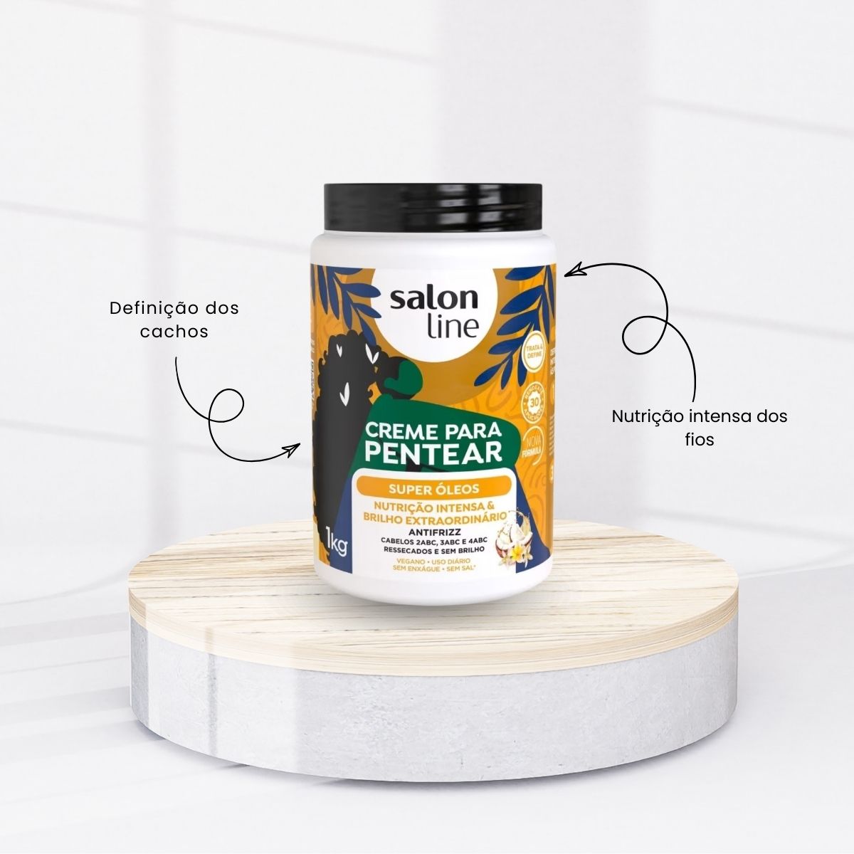 Creme de Pentear Salon Line Super Oleos 1 Kg