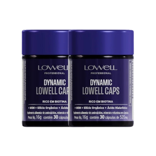 Kit Lowell Dynamic 2 Suplemento 30 Cápsulas