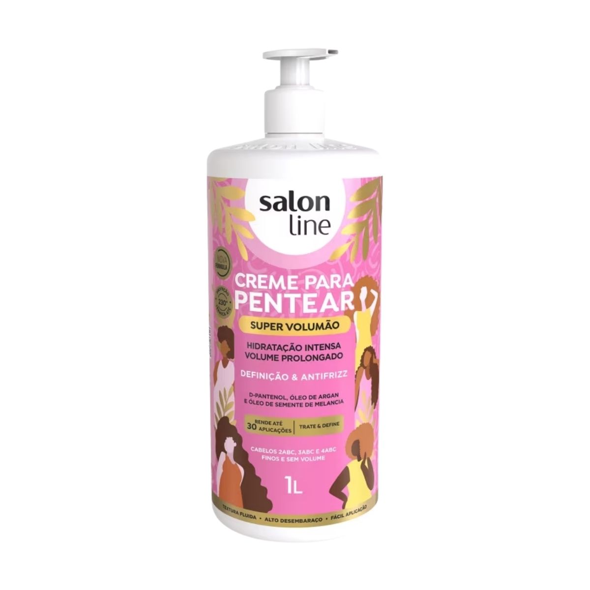 Creme de Pentear Salon Line Super Volumão 1 Litro