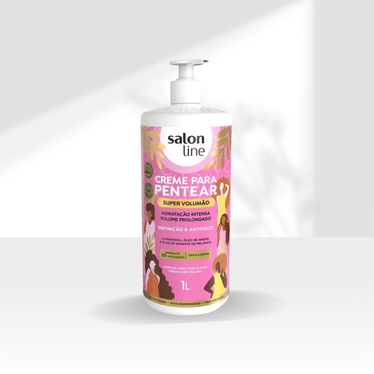 Creme de Pentear Salon Line Super Volumão 1 Litro
