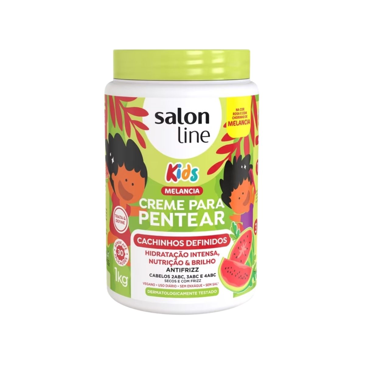 Creme de Pentear Salon Line Cachinhos Definidos Kids 1 Kg