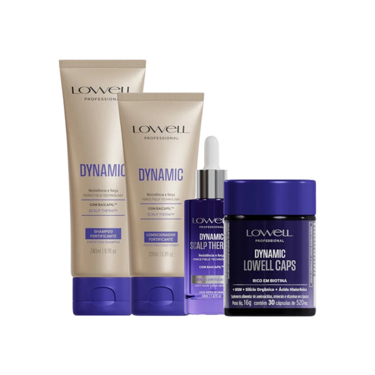 Kit Lowell Dynamic Fortificante (4 Produtos)