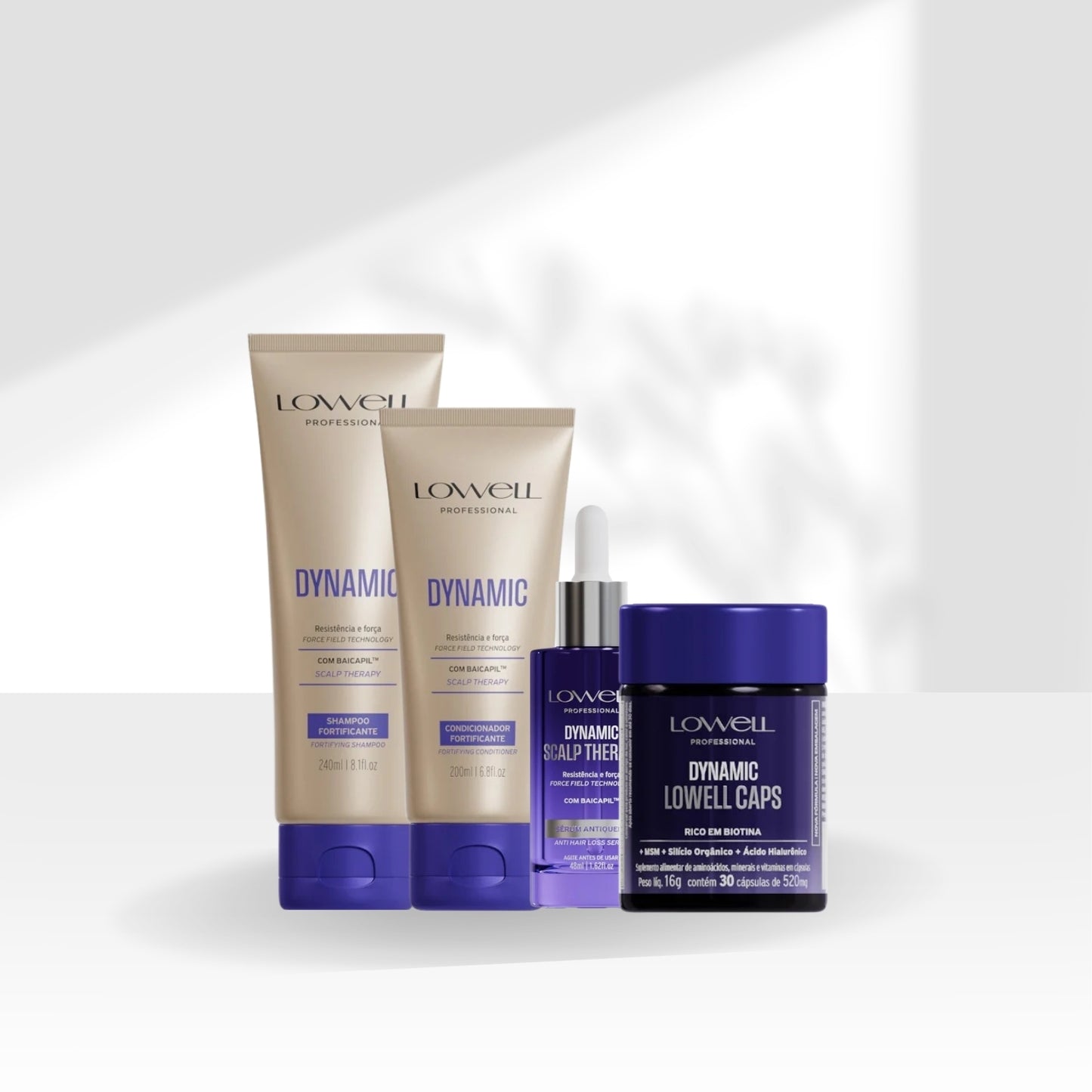 Kit Lowell Dynamic Fortificante (4 Produtos)