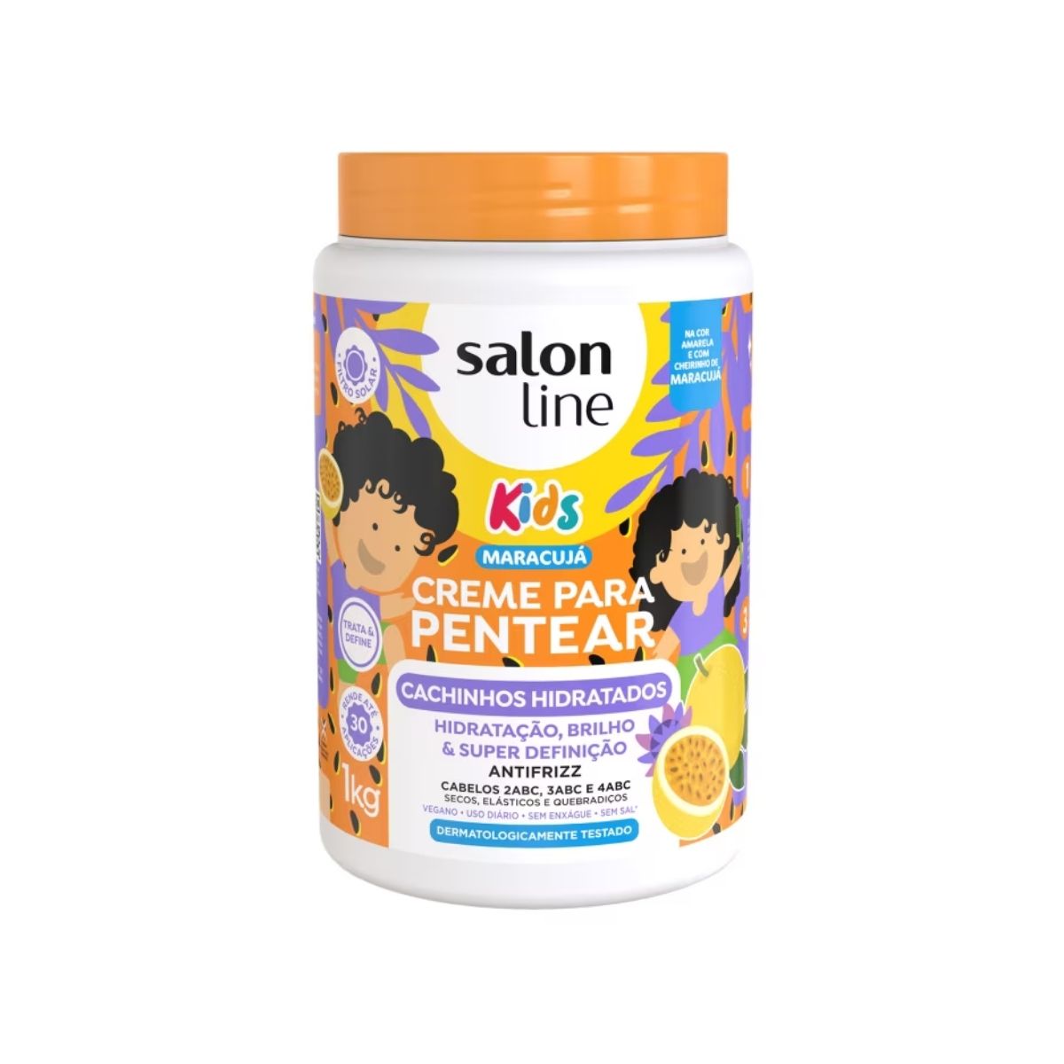 Creme de Pentear Salon Line Cachinhos Hidratados Kids 1 Kg
