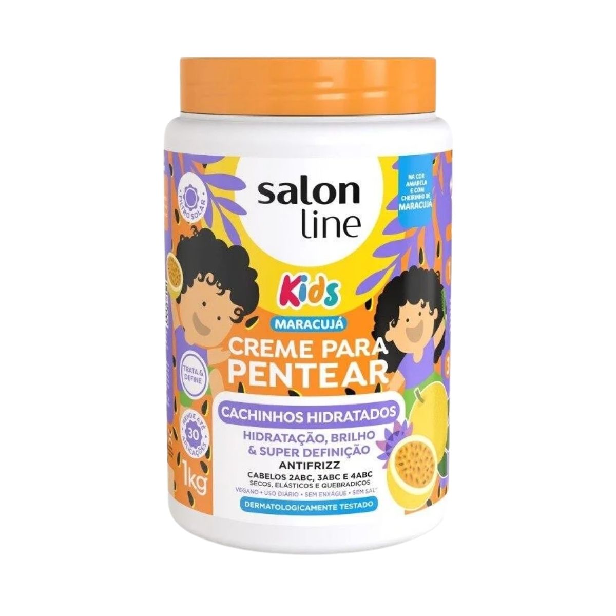 Creme de Pentear Salon Line Cachinhos Hidratados Kids 1 Kg