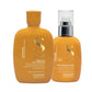 Kit Alfaparf Semi Di Lino Sunshine Shampoo e Leave-in