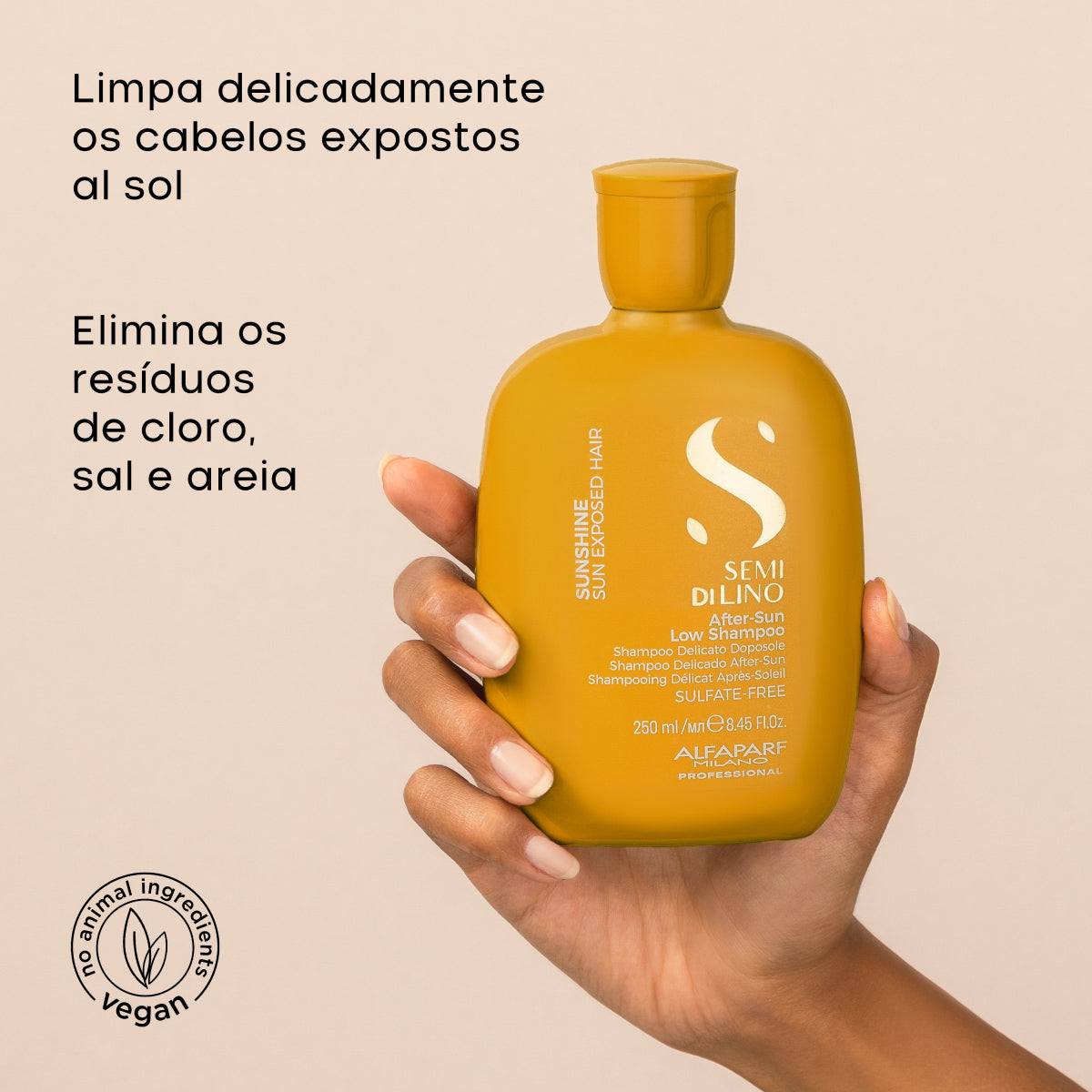 Kit Alfaparf Semi Di Lino Sunshine 2 Shampoo 250 ml