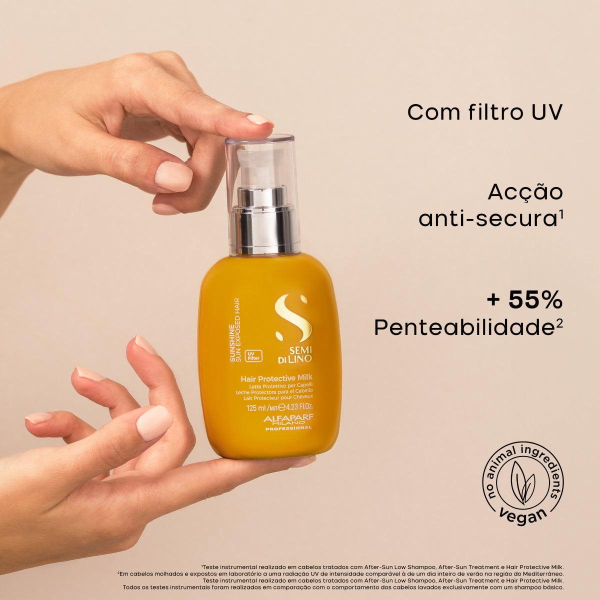 Kit Alfaparf Semi Di Lino Sunshine 2 Leave-in 125 ml