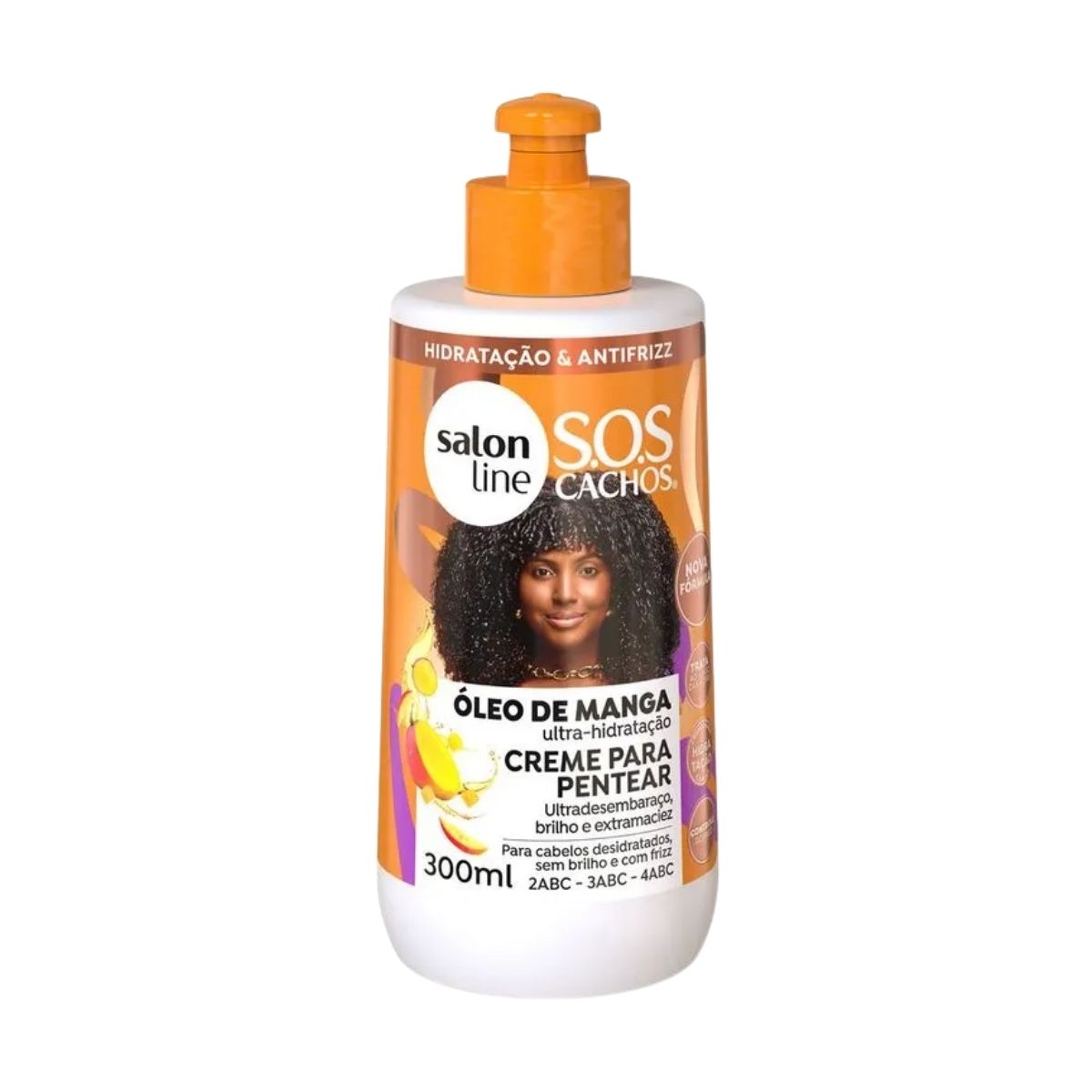 Creme de Pentear Salon Line SOS Cachos Oleo de Manga para Cabelo Cacheado 300 ml