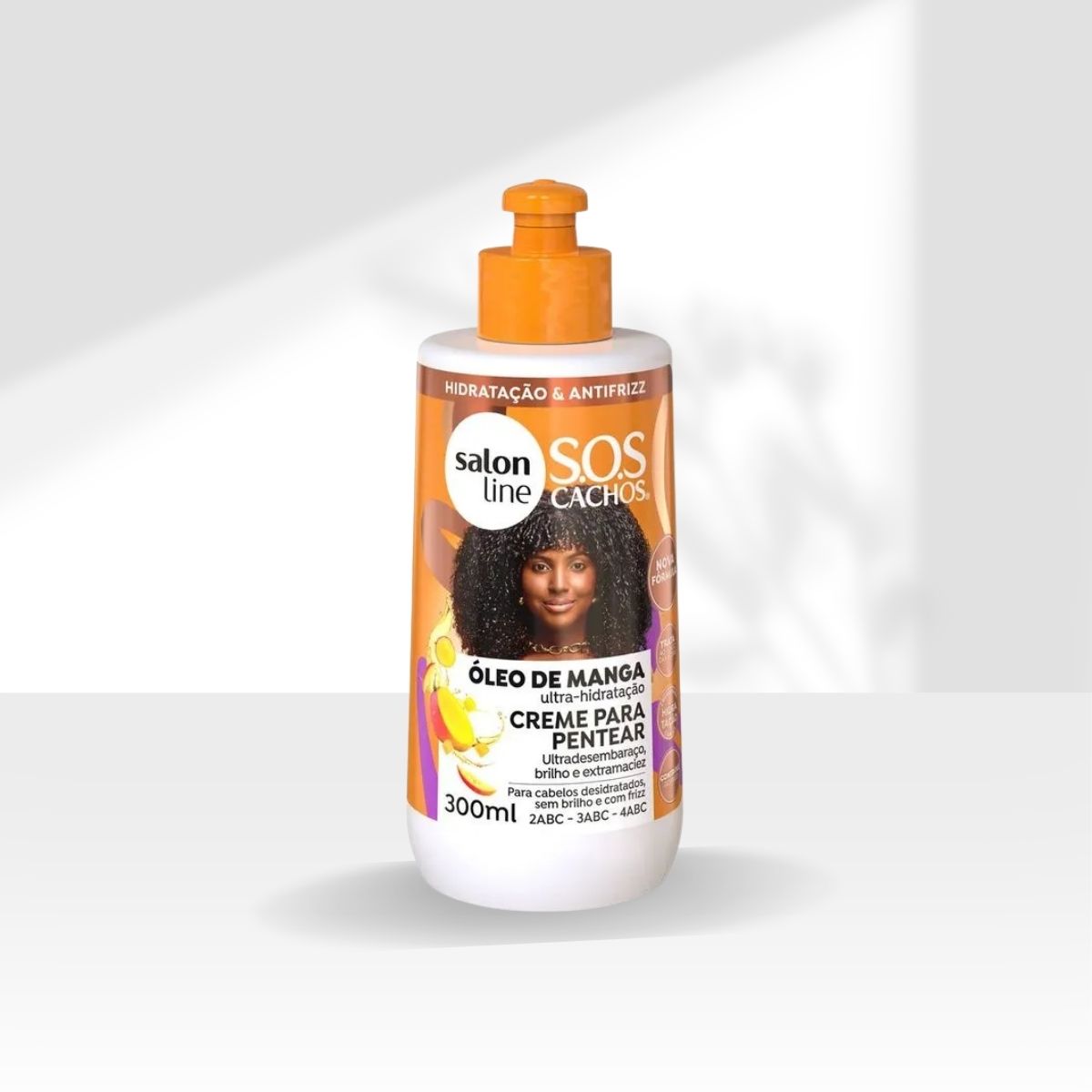 Creme de Pentear Salon Line SOS Cachos Oleo de Manga para Cabelo Cacheado 300 ml