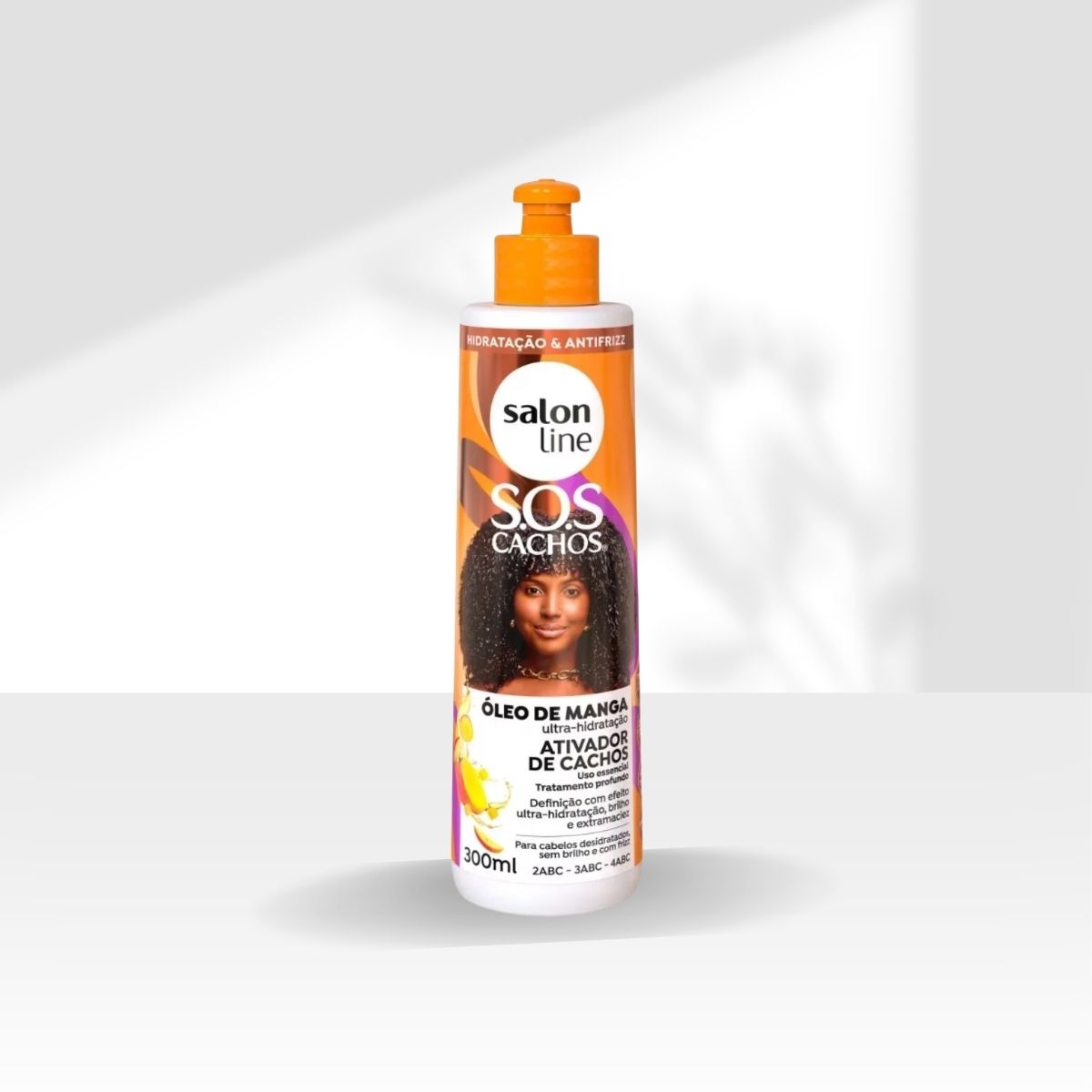 Ativador de Cachos Salon Line SOS Cachos Oleo de Manga para Cabelo Cacheado 300 ml
