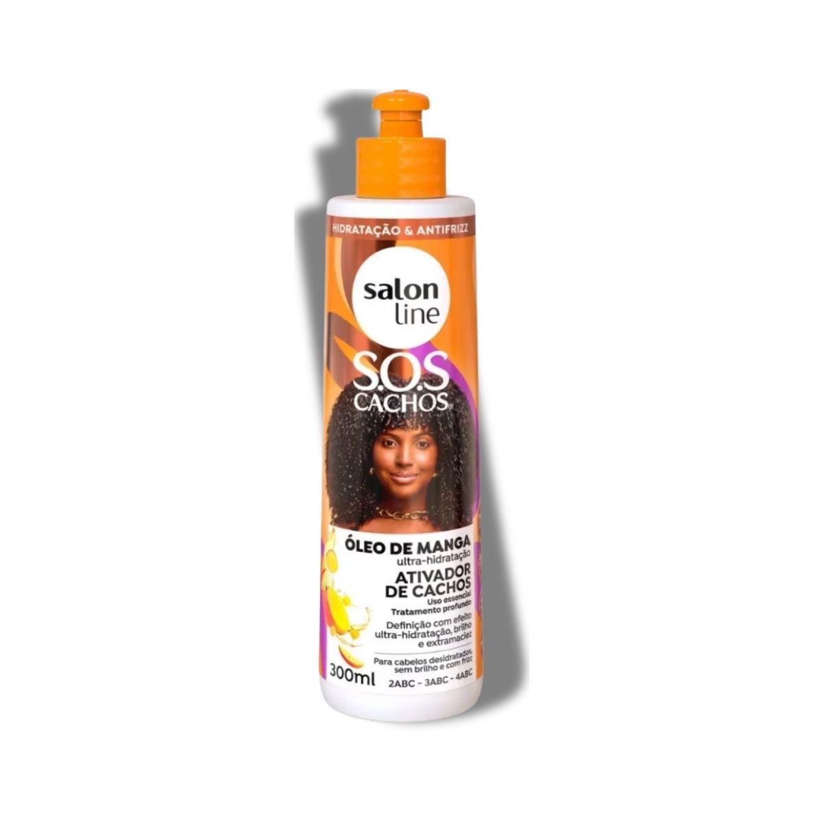 Ativador de Cachos Salon Line SOS Cachos Oleo de Manga para Cabelo Cacheado 300 ml
