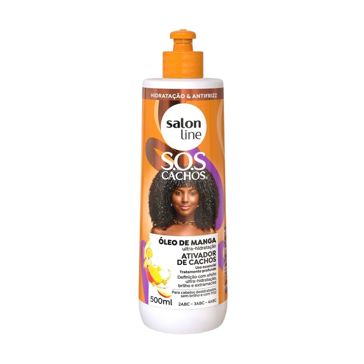 Ativador de Cachos Salon Line SOS Cachos Oleo de Manga para Cabelo Cacheado 500 ml