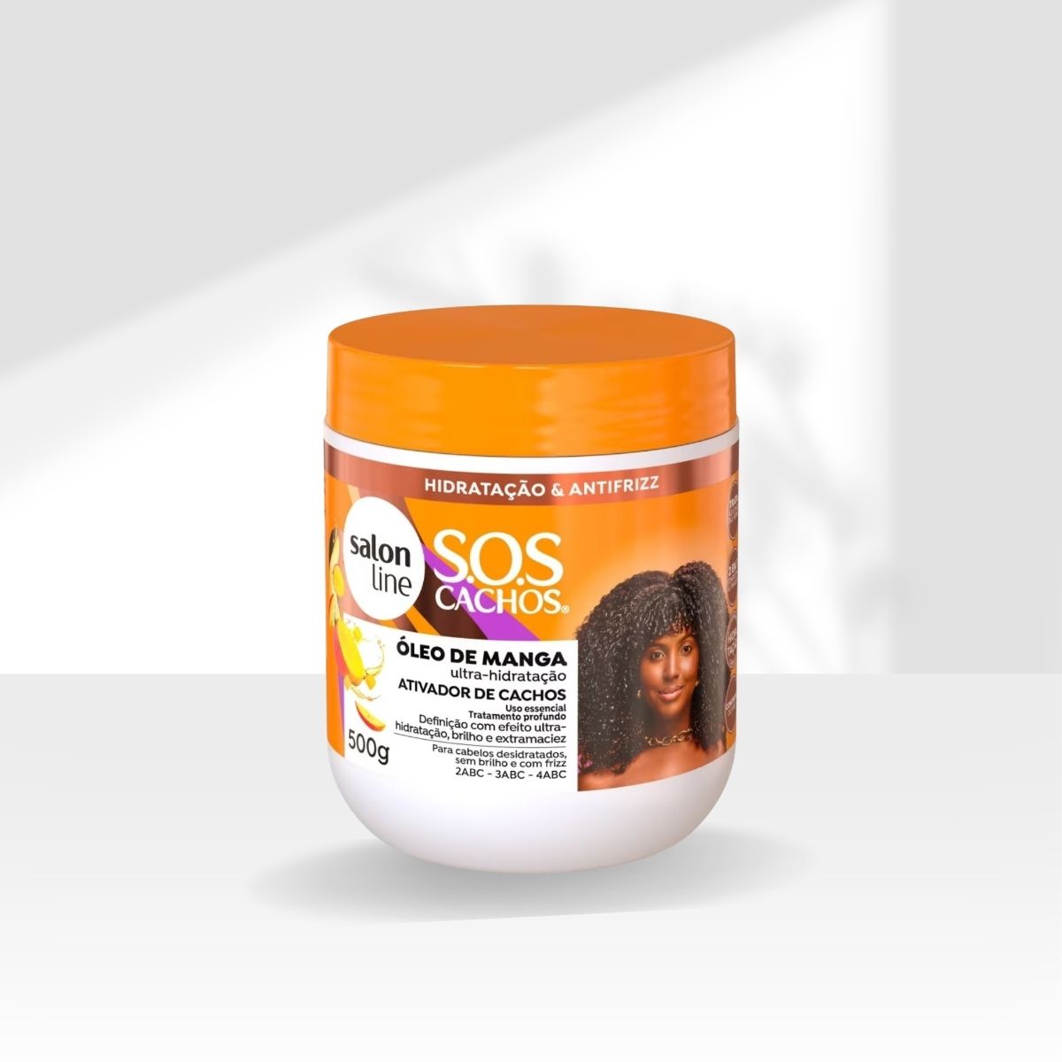 Ativador de Cachos Salon Line SOS Cachos Oleo de Manga 500 g para Cabelo Cacheado