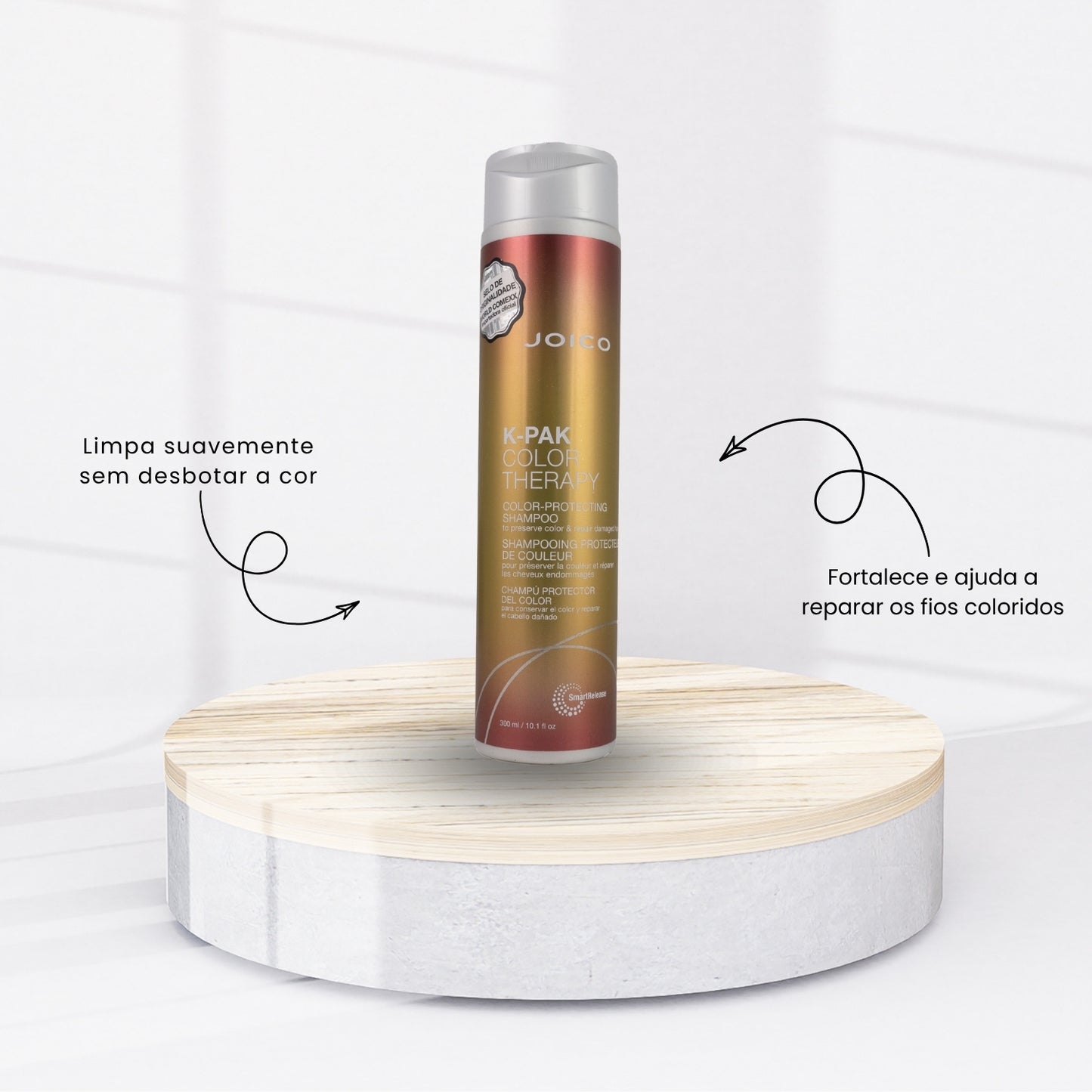 Kit Joico K-PAK Color Therapy Shampoo + Condicionador + Oleo Leave-in