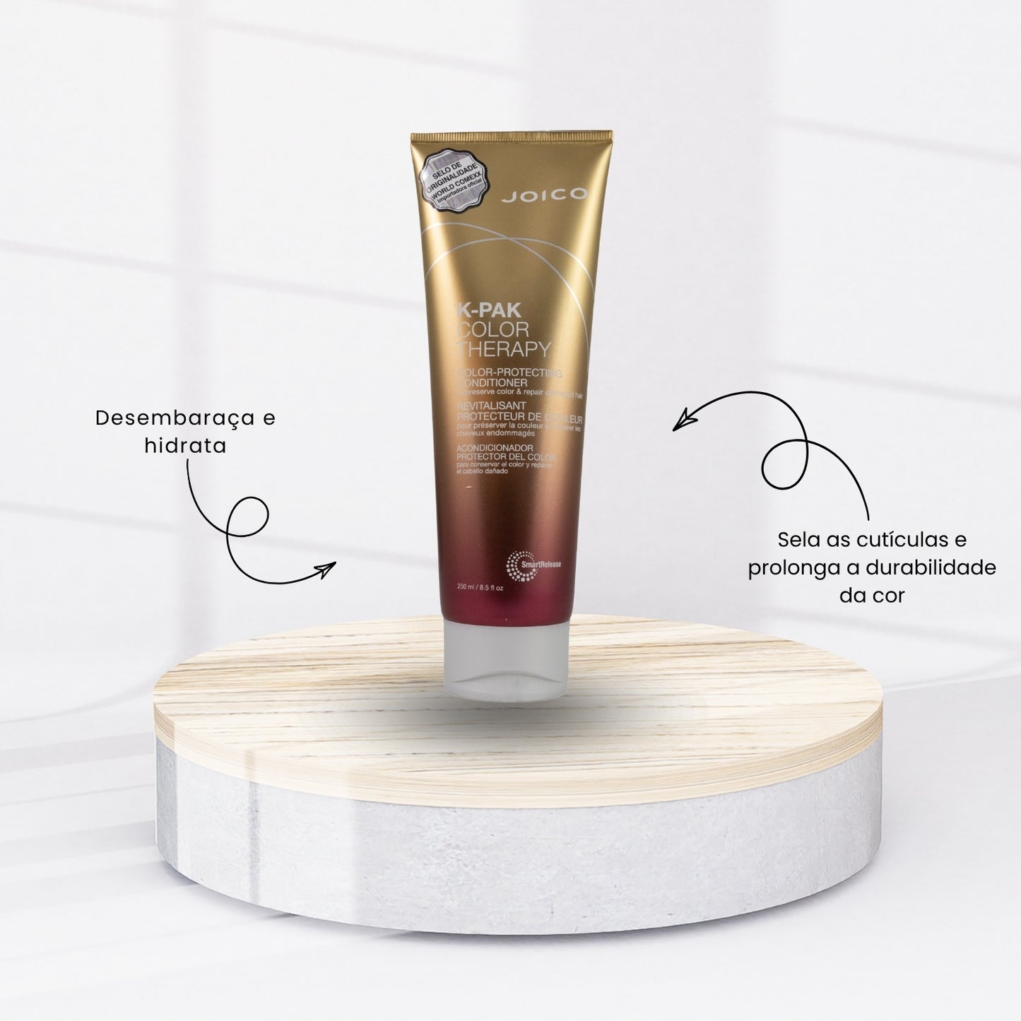 Kit Joico K-PAK Color Therapy Shampoo + Condicionador + Oleo Leave-in