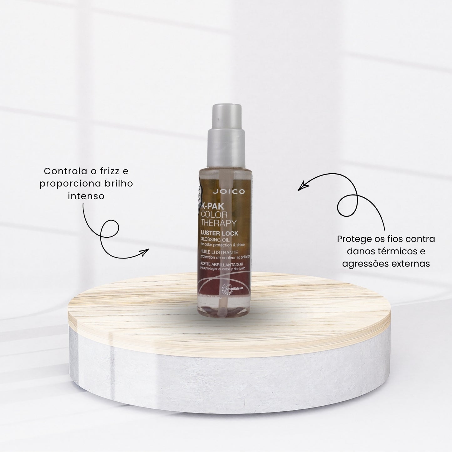 Kit Joico K-PAK Color Therapy Shampoo + Condicionador + Oleo Leave-in