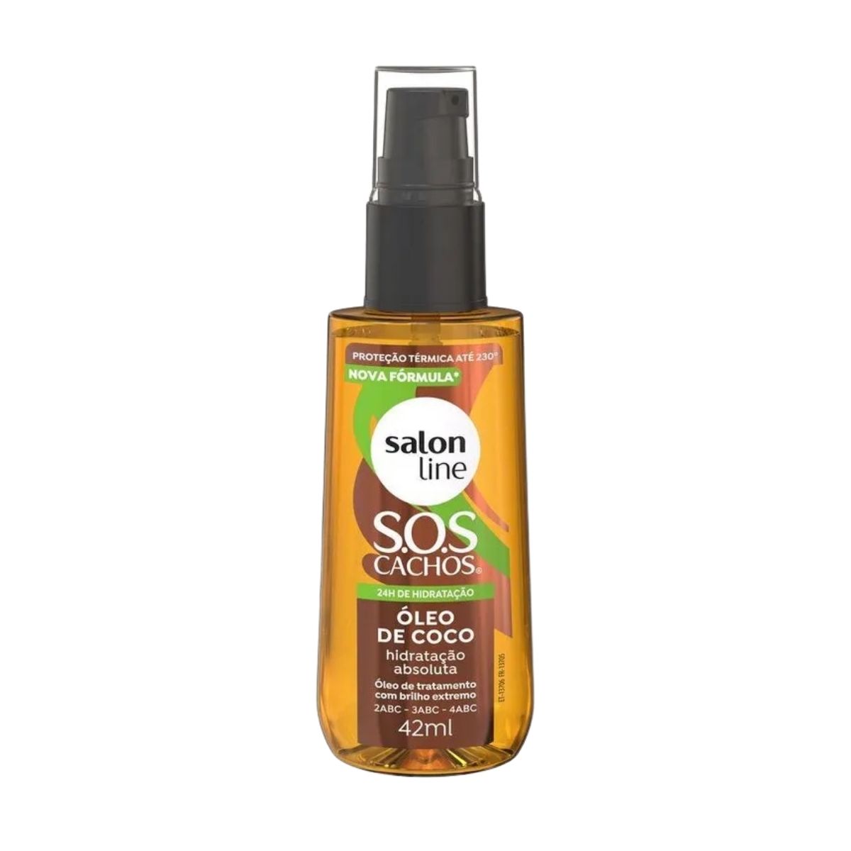 Oleo Salon Line SOS Cachos de Coco para Cabelo Cacheado 42 ml