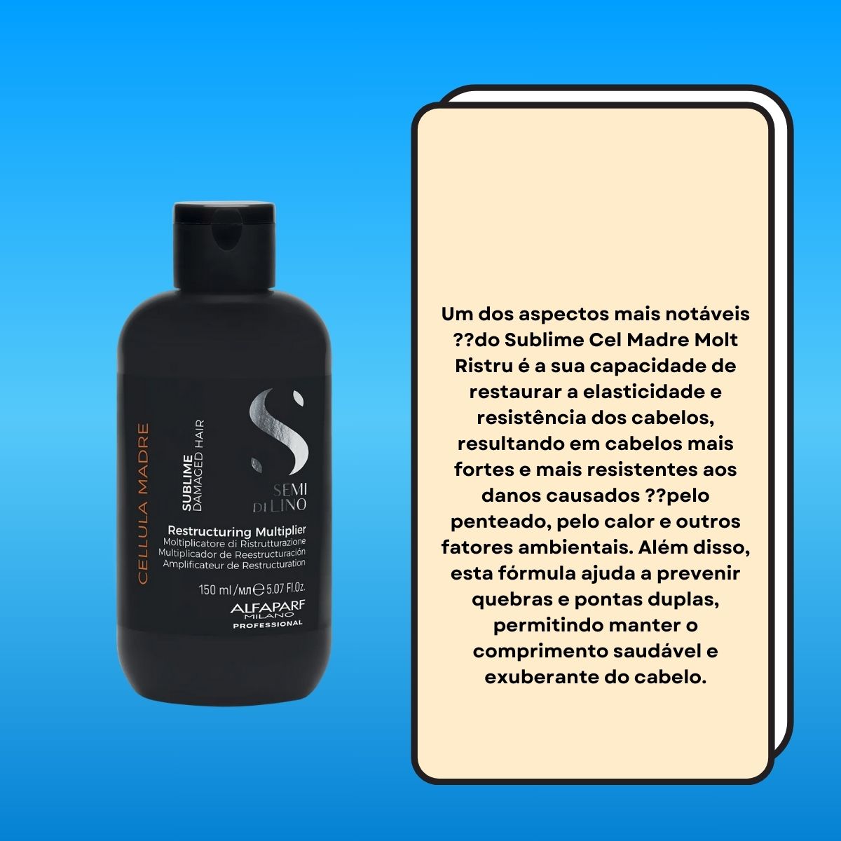 Alfaparf Semi Di Lino Cellula Madre Restructuring 150 ml