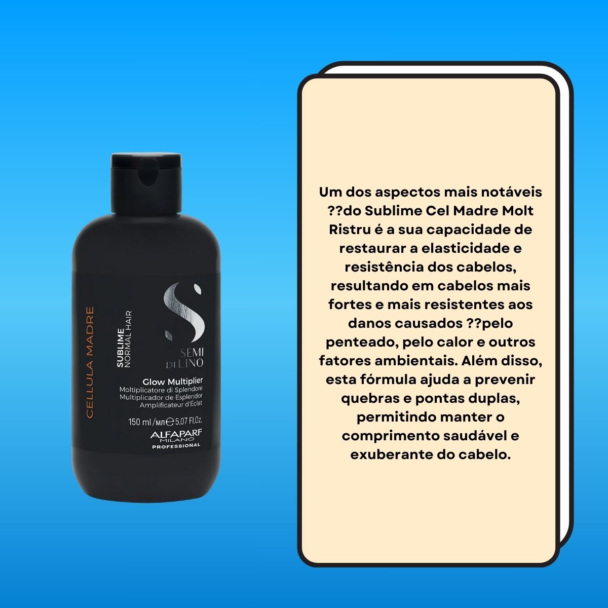 Alfaparf Semi Di Lino Cellula Madre Glow Multiplier 150 ml