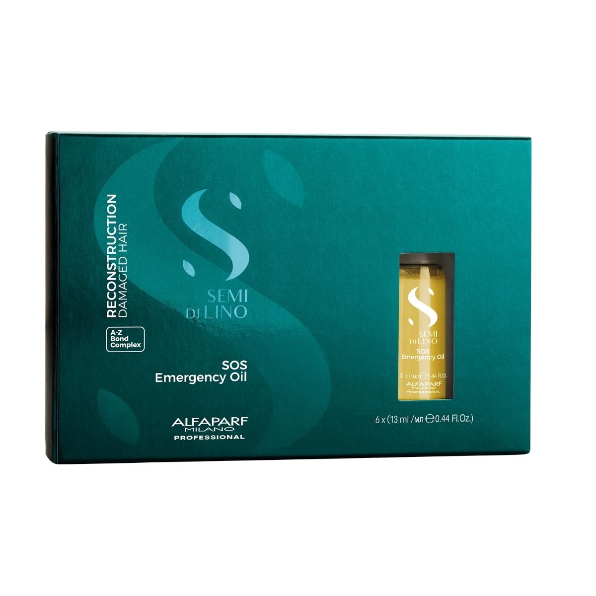 Kit Alfaparf Semi Di Lino Reconstruction SOS Emergency 6 x 13 ml