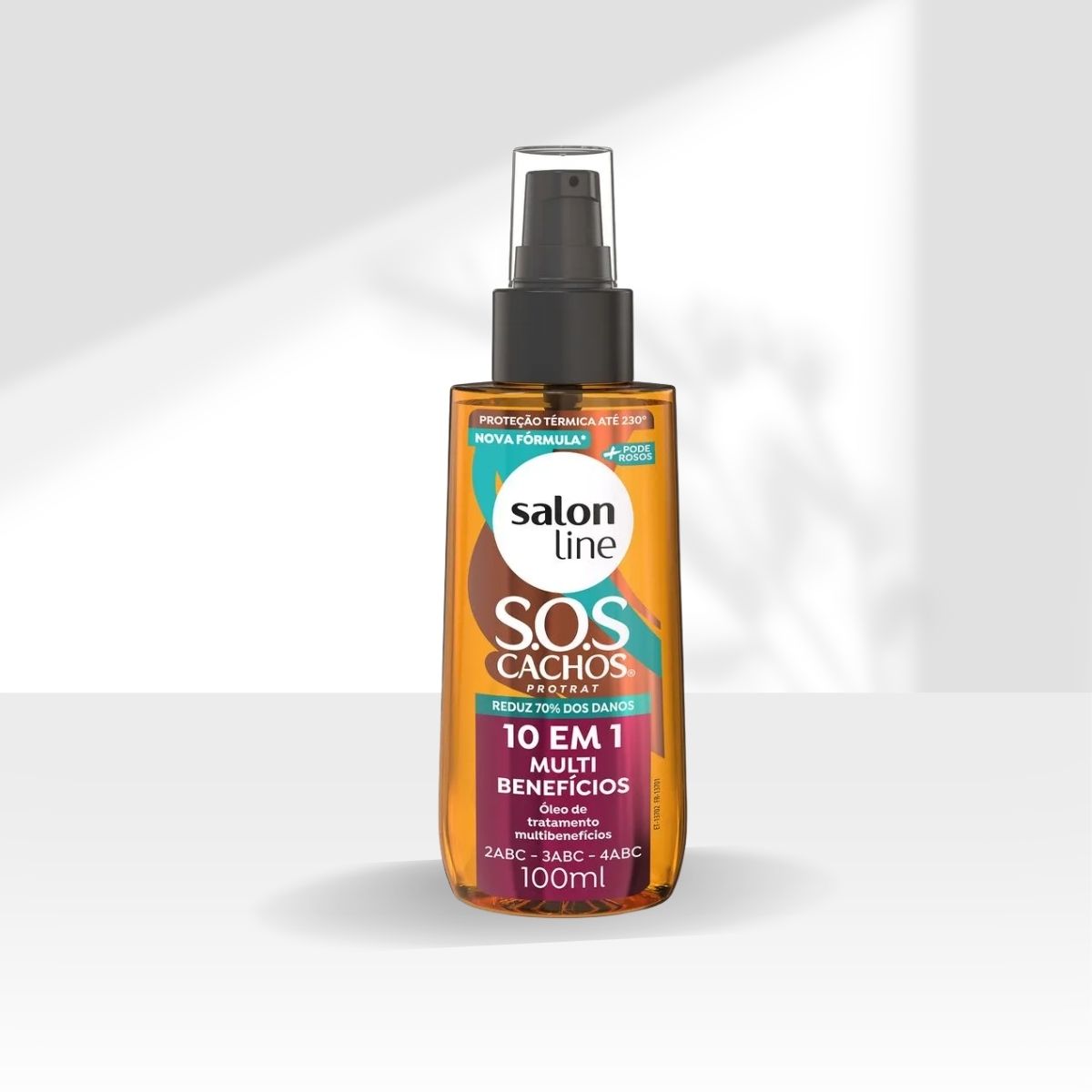 Oleo Salon Line SOS Cachos 10 em 1 Multibenefícios para Cabelo Cacheado 42 ml