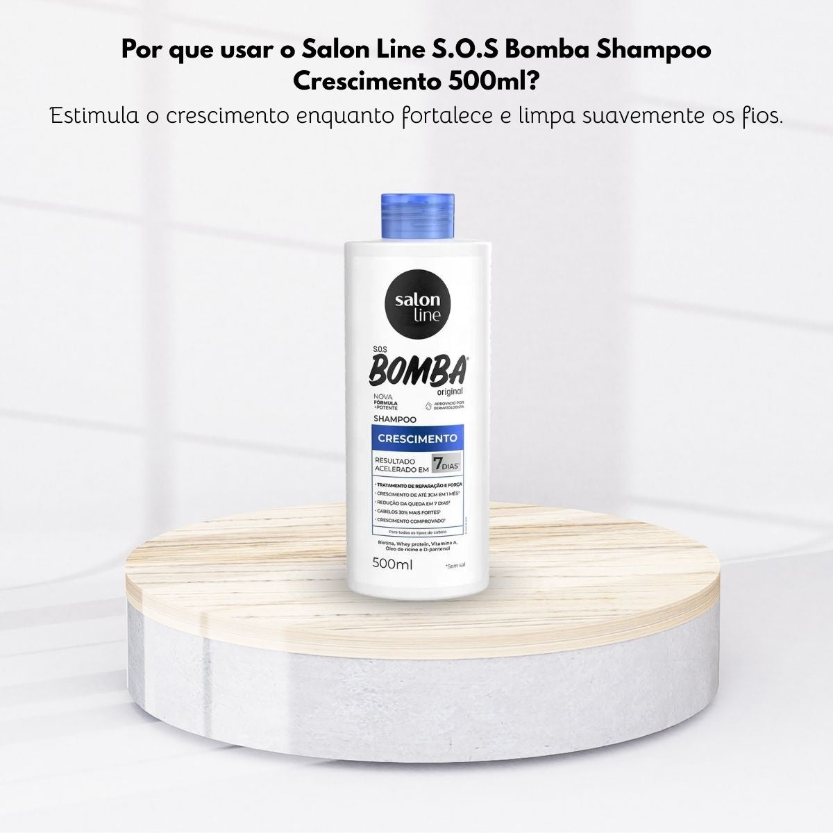 Shampoo Salon Line SOS Bomba Original 500 ml