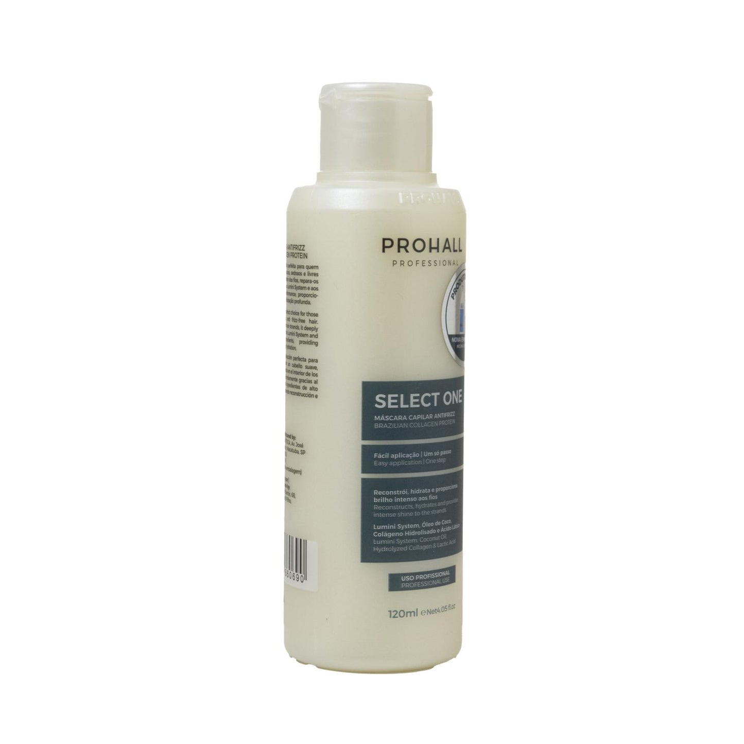 Progressiva Prohall Select One Realinhamento Térmico Máscara 120 ml