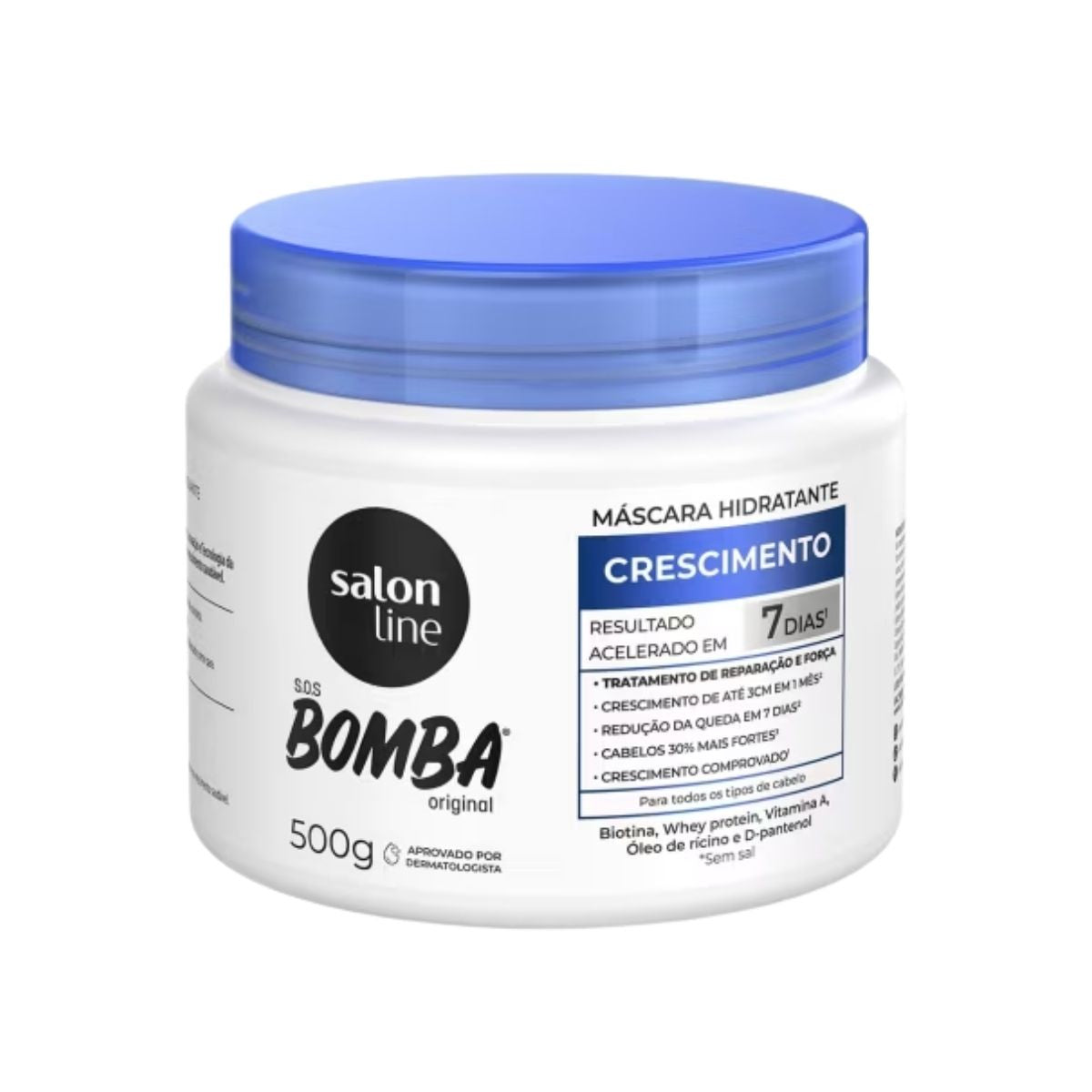 Máscara Salon Line SOS Bomba Original de Máscara de Crescimento Capilar 500 g