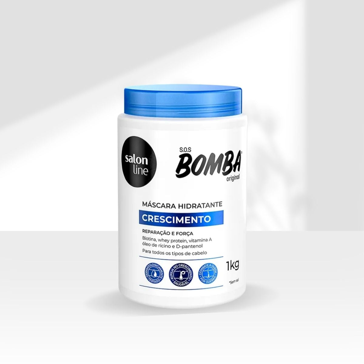 Máscara Salon Line SOS Bomba Original de Máscara de Crescimento Capilar 1 Kg