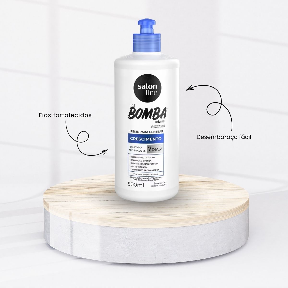 Creme de Pentear Salon Line SOS Bomba Original 500 ml