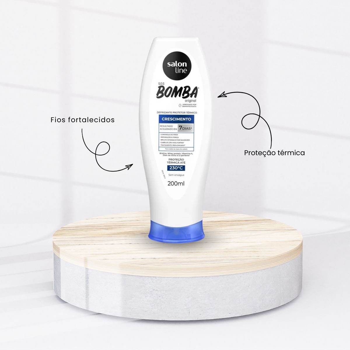 Salon Line SOS Bomba Original Defrizante 200 ml