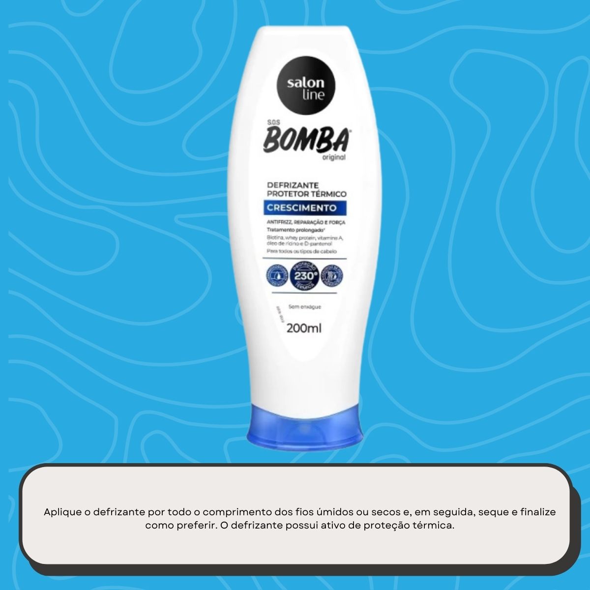 Salon Line SOS Bomba Original Defrizante 200 ml
