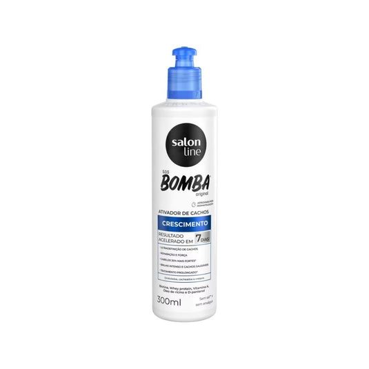 Ativador de Cachos Salon Line SOS Bomba Original para Cabelo Cacheado 300 ml