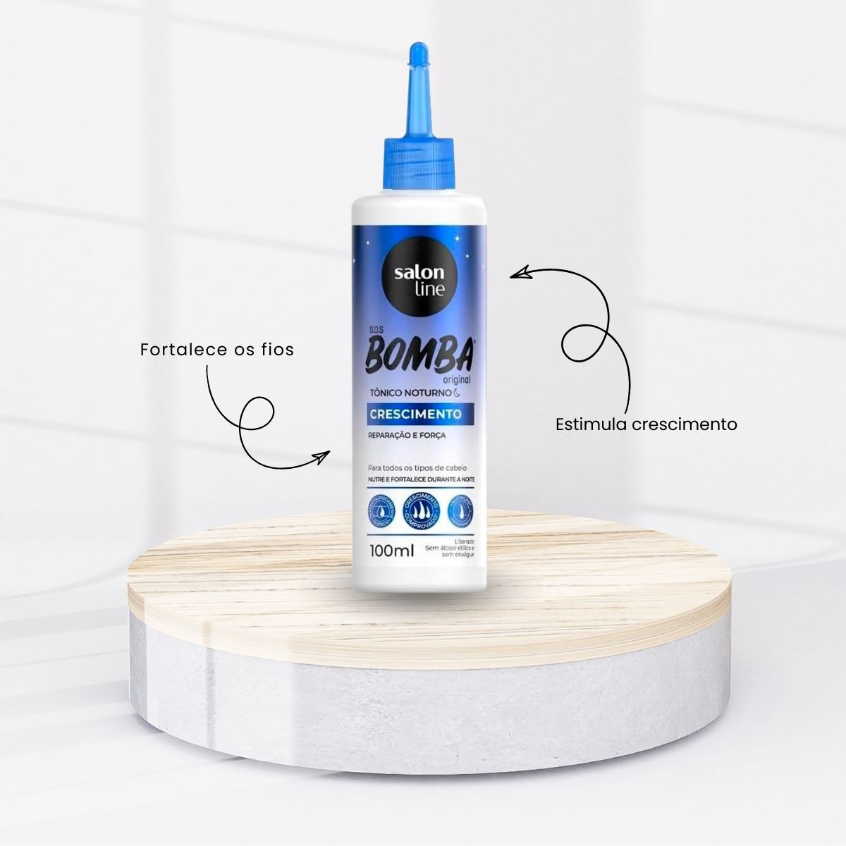 Salon Line SOS Bomba Original Tônico Noturno 100 ml