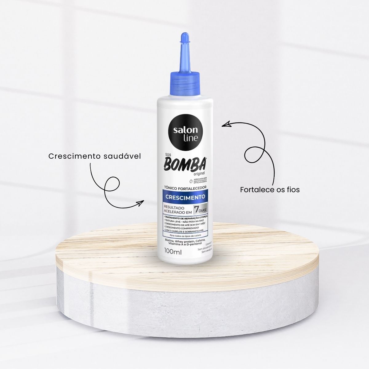 Tônico Salon Line SOS Bomba Original Fortalecedor 100 ml
