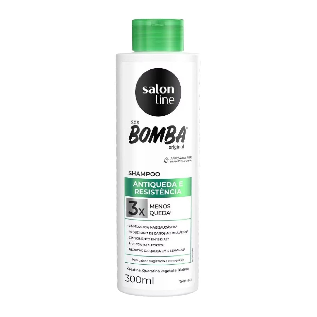 Shampoo Salon Line SOS Bomba Crescimento Capilar 300 ml