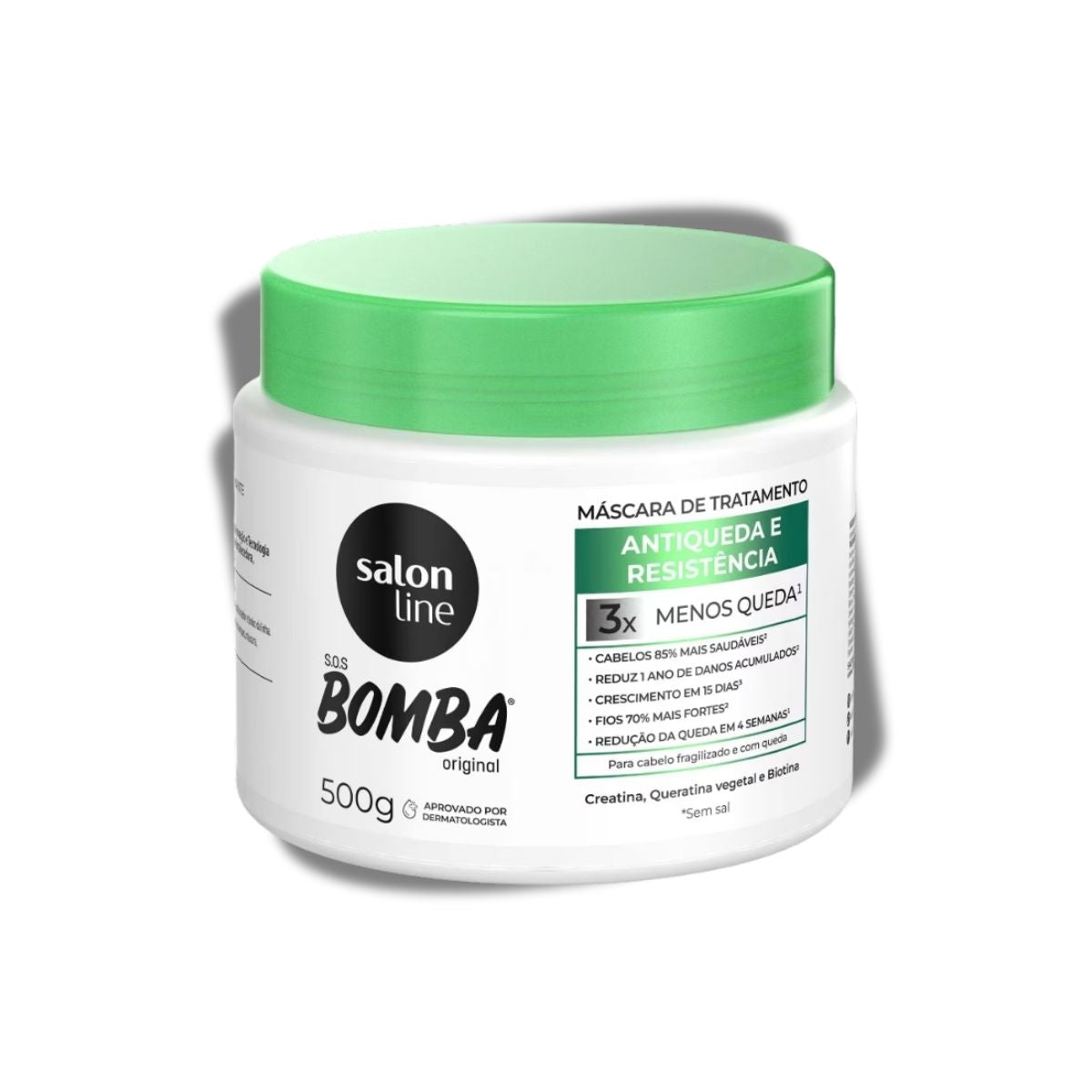 Máscara Salon Line SOS Bomba Antiqueda 500 g
