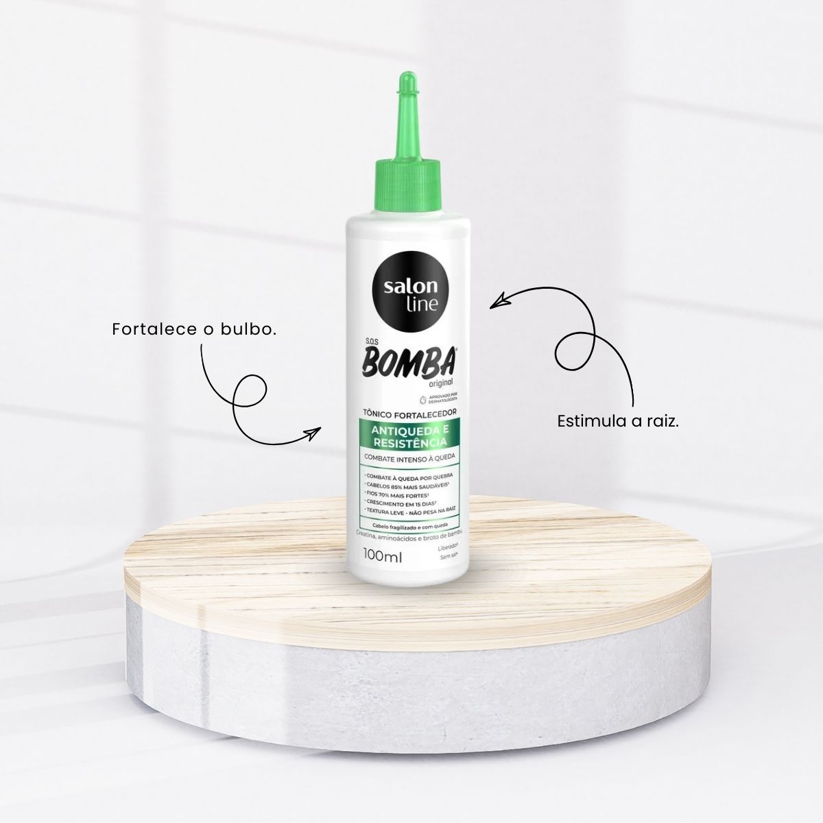 Salon Line SOS Bomba Antiqueda Tônico Fortalecedor 100 ml