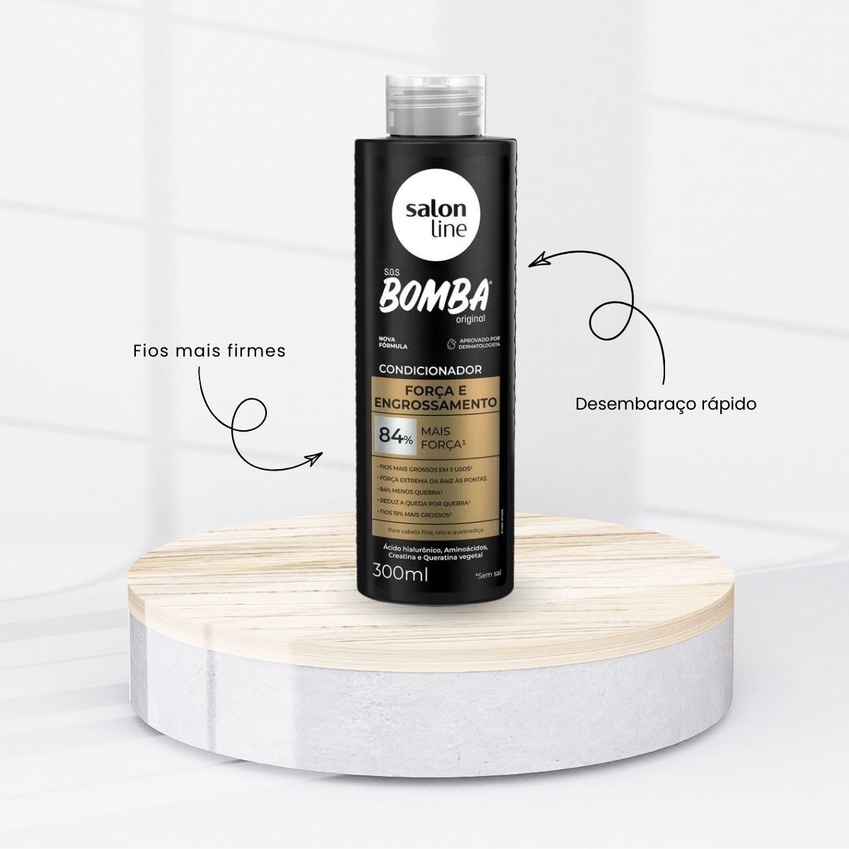 Condicionador Salon Line SOS Bomba Força 300 ml