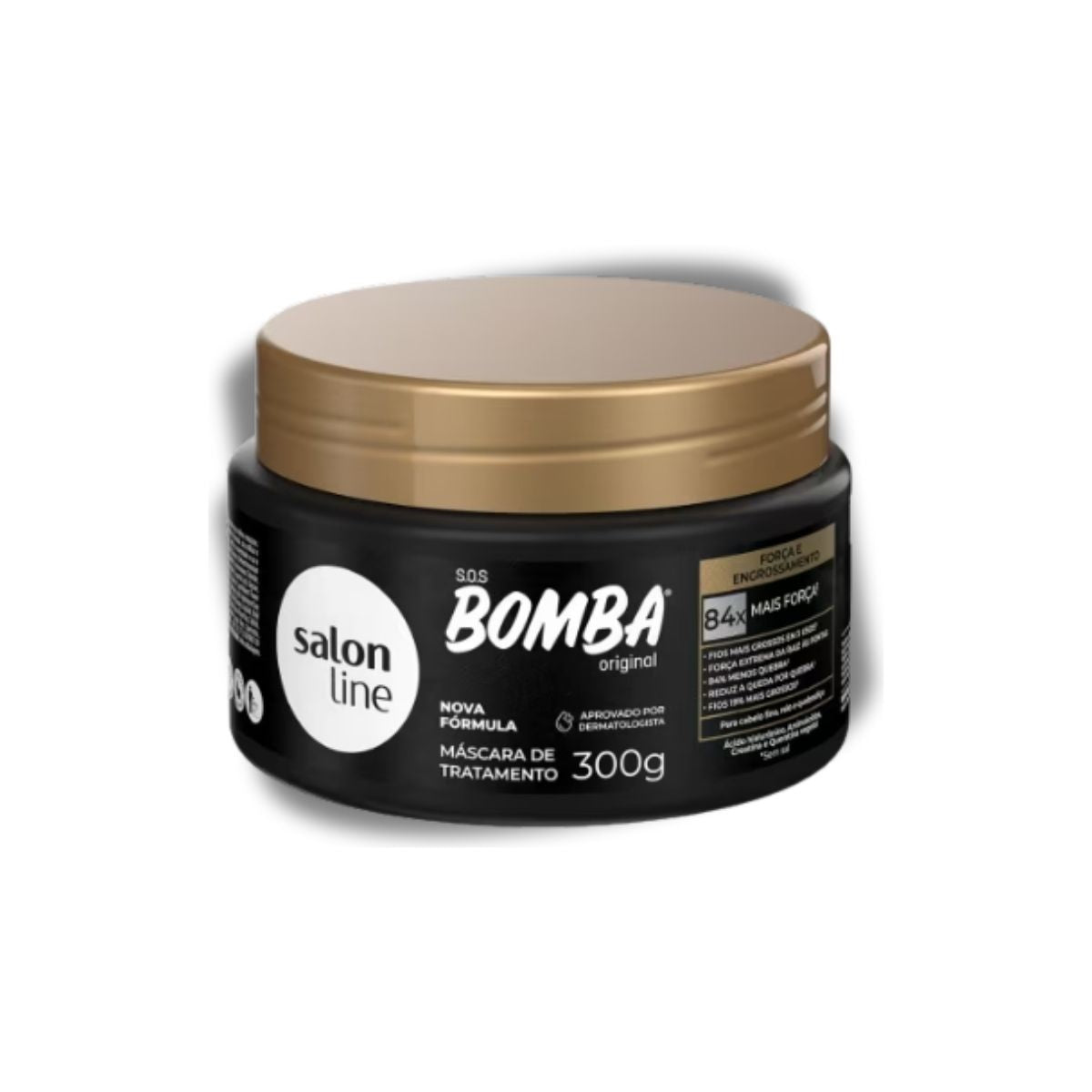 Máscara Salon Line SOS Bomba Força e Engrossamento 300 g
