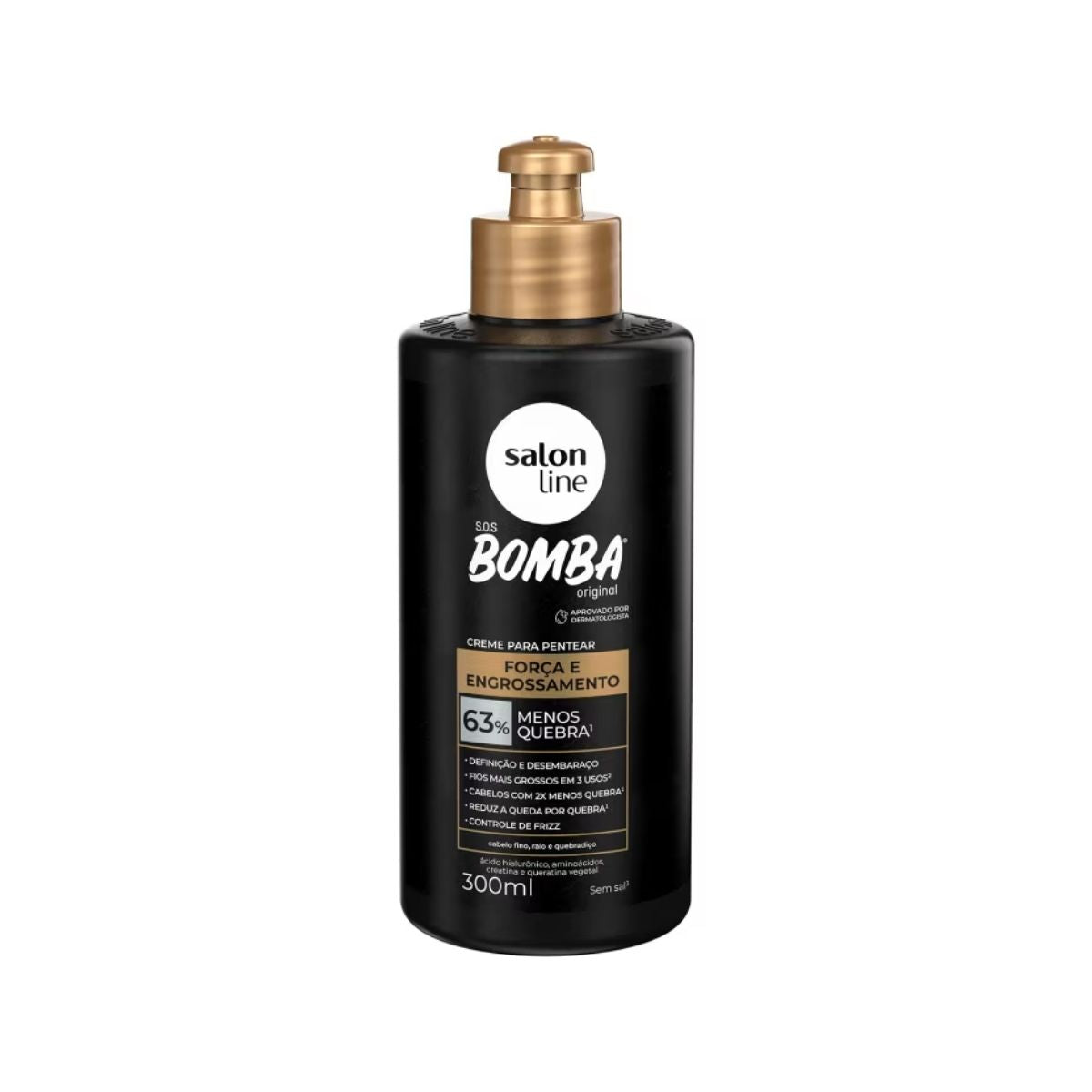 Creme de Pentear Salon Line SOS Bomba Força 300 ml
