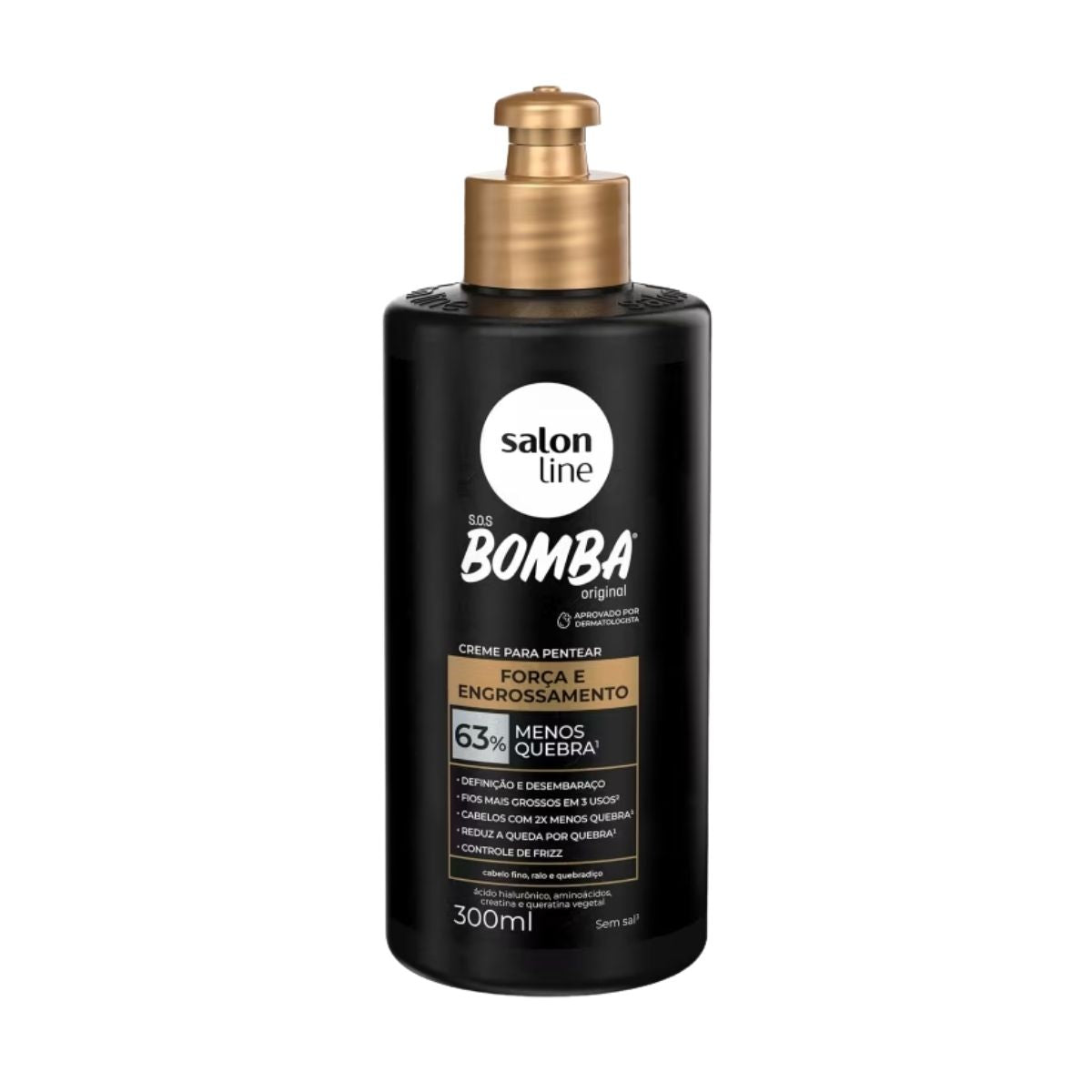 Creme de Pentear Salon Line SOS Bomba Força 300 ml