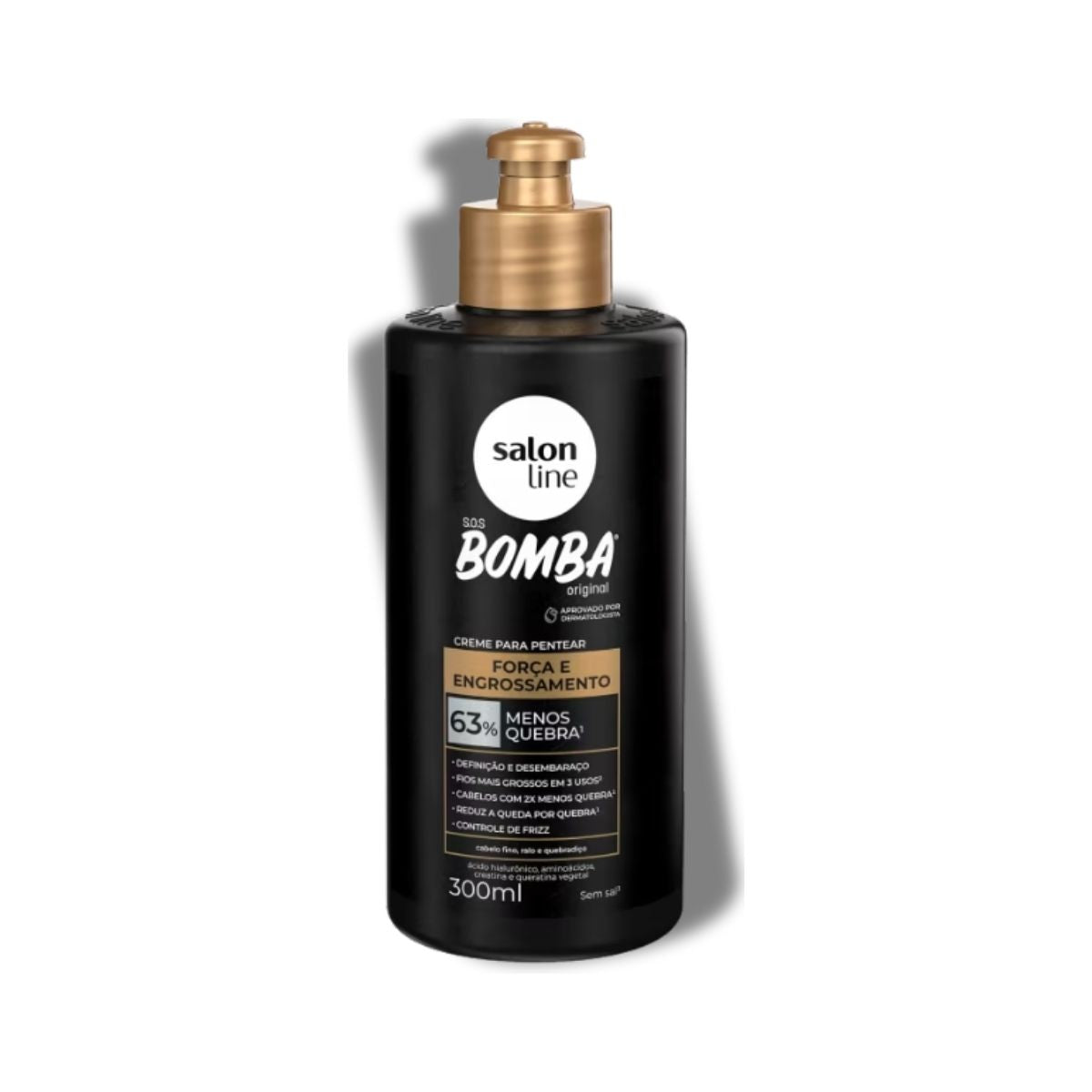 Creme de Pentear Salon Line SOS Bomba Força 300 ml