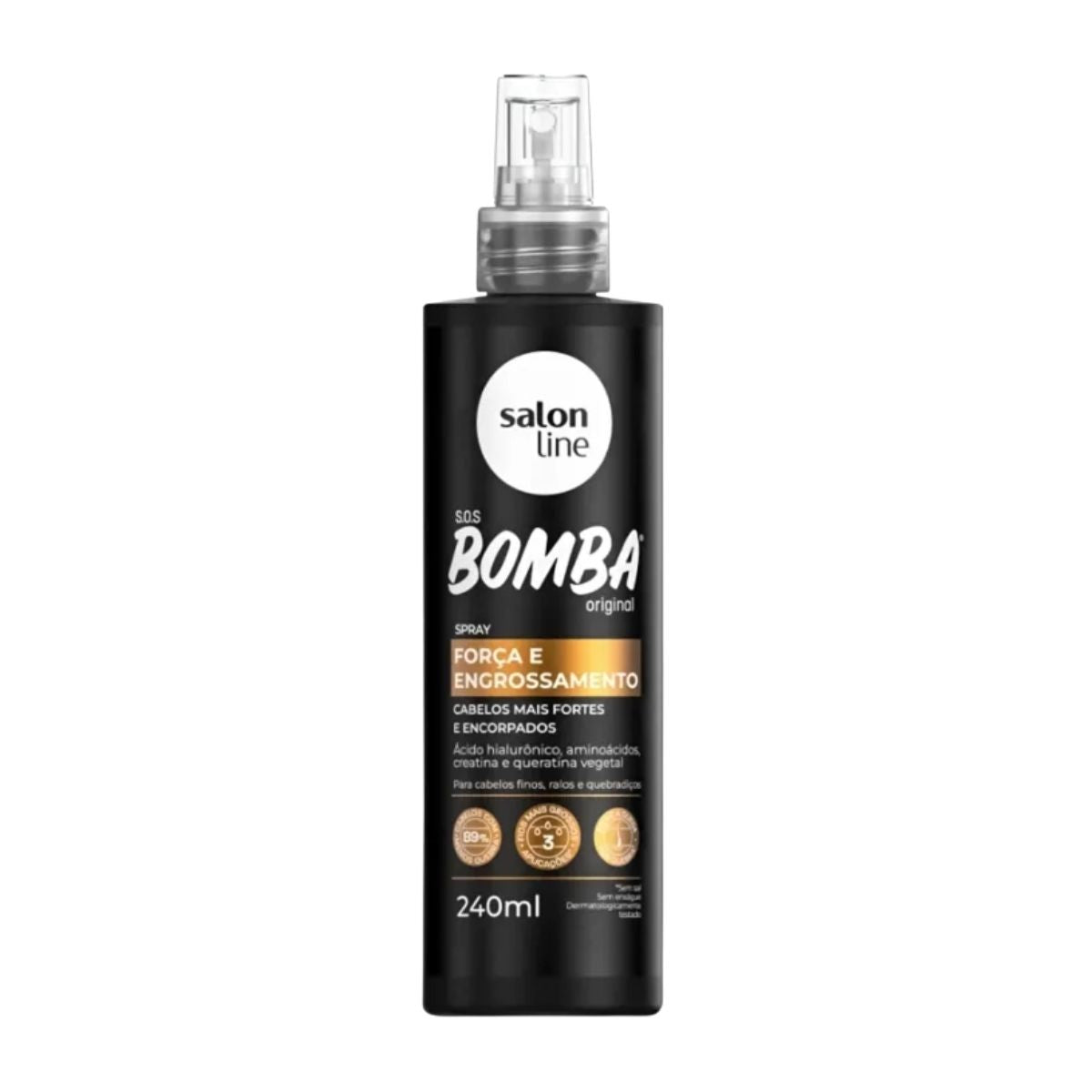 Salon Line SOS Bomba Força Spray Condicionante 240 ml