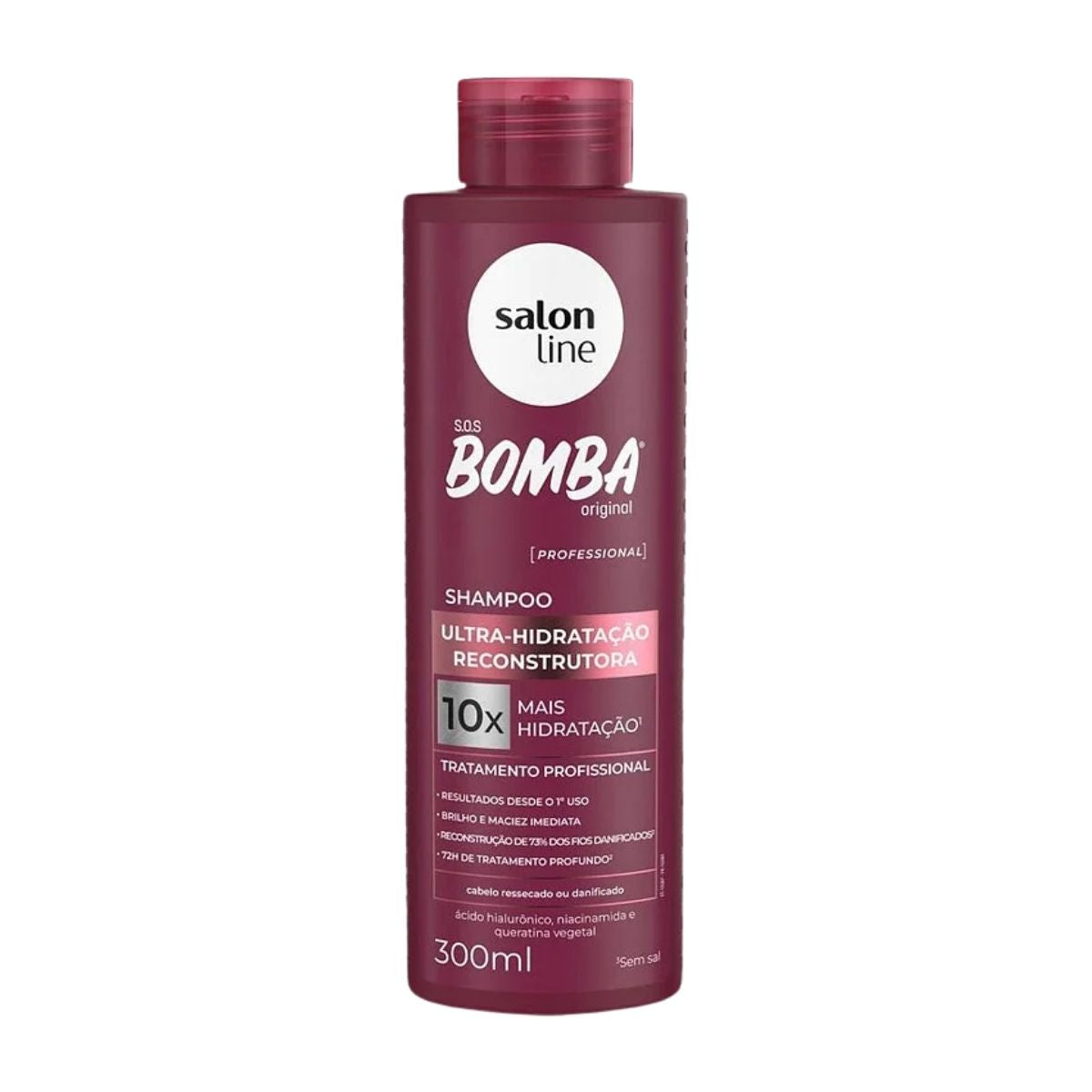 Shampoo Salon Line SOS Bomba Crescimento Capilar 300 ml