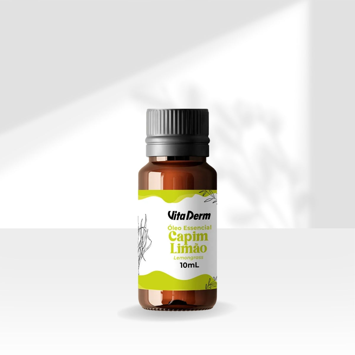 Oleo Essencial Vita Derm Capim Limão 100% Puro 10 ml